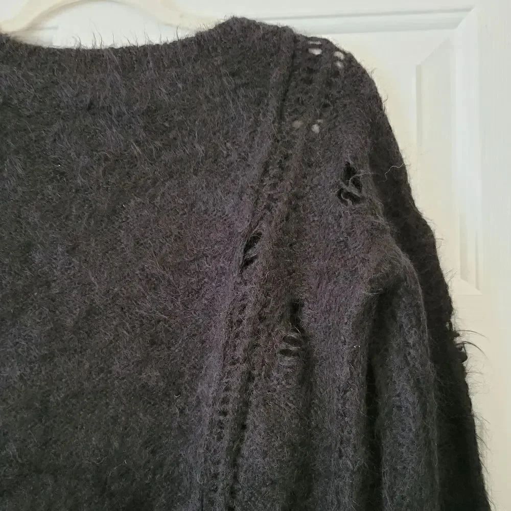 360 Sweater Orena Distressed Cashmere Sweater - Picture 10 of 13